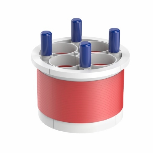 Cal Am 7450-120 Quadplex Entry Seal, 5.00 Inch  125Mm, Port 1.20 Inch  31Mm
