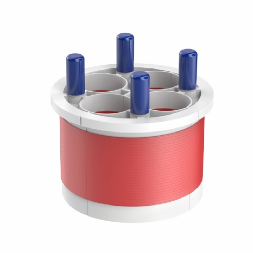 Cal Am 7450-140 Quadplex Entry Seal, 5.00 Inch  125Mm, Port 1.40 Inch  36Mm