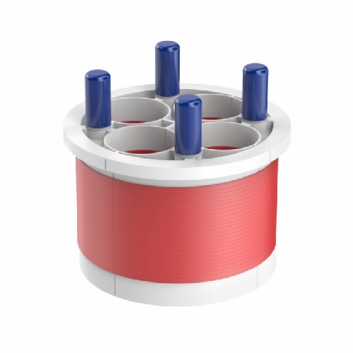 Cal Am 7450-155 Quadplex Entry Seal, 5.00 Inch  125Mm, Port 1.55 40Mm