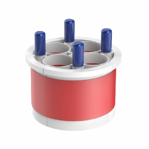 Cal Am 7450-160 Quadplex Entry Seal, 5.00 Inch  125Mm, Port 1.60 Inch  41Mm