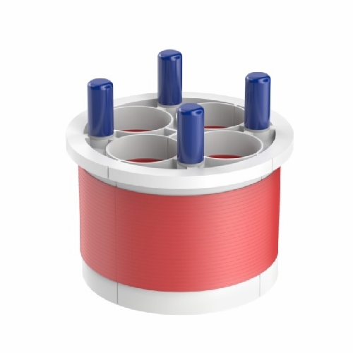 Cal Am 7450-175 QUADPLEX ENTRY SEAL, 5.00 inch 125mm, PORT 1.75 inch 45mm