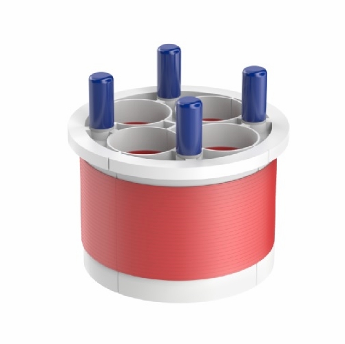 Cal Am 7460-090 Quadplex Entry Seal, 6.00 Inch  150Mm, Port 0.90 Inch  23Mm
