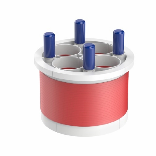 Cal Am 7460-120 Quadplex Entry Seal, 6.00 Inch  150Mm, Port 1.20 Inch  31Mm