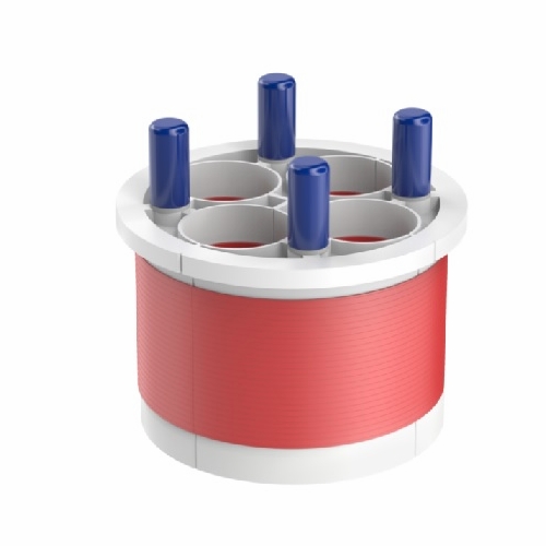 Cal Am 7460-125 Quadplex Entry Seal, 6.00 Inch  150Mm, Port 1.25 Inch  32Mm
