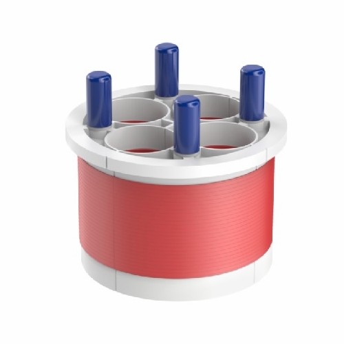 Cal Am 7460-140 Quadplex Entry Seal, 6.00 Inch  150Mm, Port 1.40 Inch  36Mm