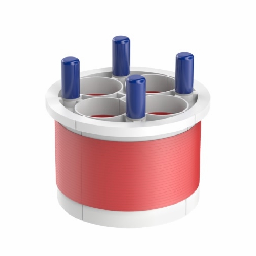 Cal Am 7480-190 Quadplex Entry Seal, 8.00 Inch  200Mm, Port 1.90 Inch  48Mm