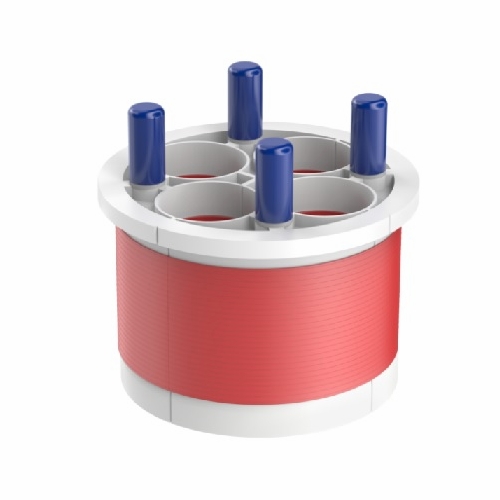 Cal Am 7480-200 Quadplex Entry Seal, 8.00 Inch  200Mm, Port 2.00 Inch  50Mm