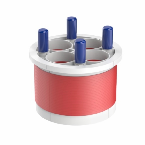 Cal Am 7480-210 Quadplex Entry Seal, 8.00 Inch  200Mm, Port 2.10 Inch  54Mm