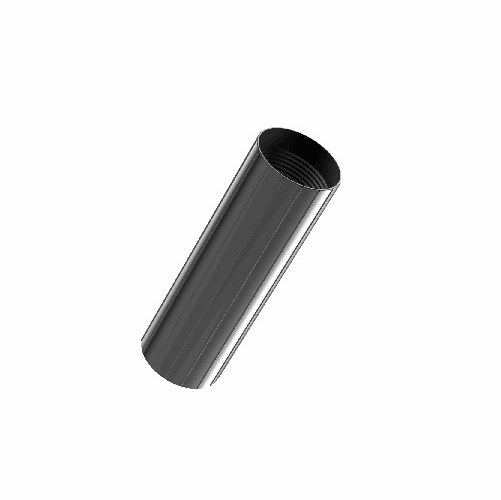 Cal Am Jm-Cou-07Cp108U Aluminum Coupler, 0.75 Inch  20Mm, Reverse-Threaded, Black