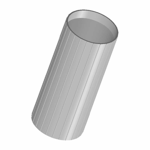 Cal Am Jm-Cou-10Cp142U Aluminum Coupler, 1.00 Inch  25Mm, Reverse-Threaded, Aluminum