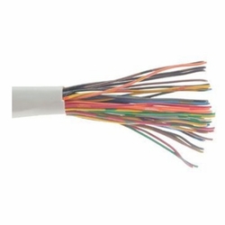 Cat3 100Pr 24Awg Plenum  Inside Wire White  Jacketed Sold Per Ft