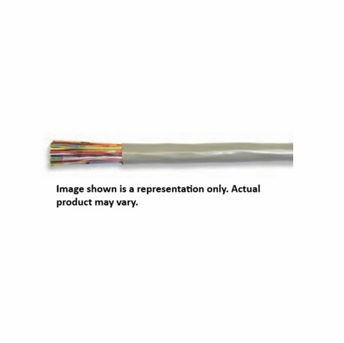 CAT3 50PR 24AWG PVC INSIDE WIRE GRAY REEL OF 1000 FEET