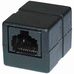 CAT5e INLINE COUPLER FEMALE/FEMALE SHIELDED