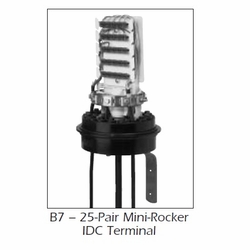 Channell Bmt-60925B7A1G56 25 Pair Bracket Mount Wire Terminal