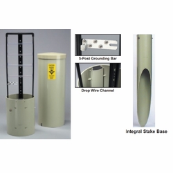 CHARLES BD7-I 14 inch  PEDESTAL W/ S BRACKET & INTEGRAL STAKE