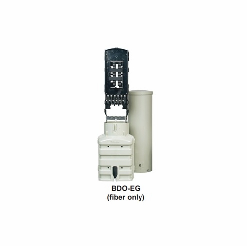 CHARLES BDO5-EG 10 inch PEDESTAL EXTENDED CAPACITY SPLIT BASE G BRACKET (FIBER ONLY), BOND BAR