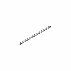 Chatsworth 30013-500  19 Inch Angled Bracket, Bar Ground Drilled,