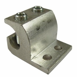 Chatsworth 40167-001  Two Mounting Hole Ground Bracket2 Hole Clamp