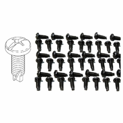 CHATSWORTH 40605-001 12-24 SCREWS ZINC FOR BARS AND CLAMPS BAG 50