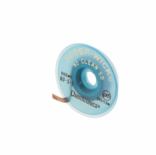 Chemtronics 60-5-5 Soder-Wick No Clean SD The fastest, cleanest no-clean flux desoldering braid pac