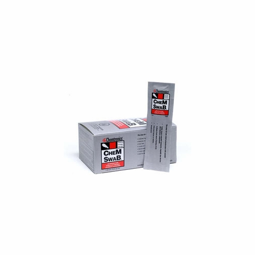 Chemtronics CS25 Chemswab™ The easy to use swab presaturated with alcohol. 25/box boxes 12 per Case