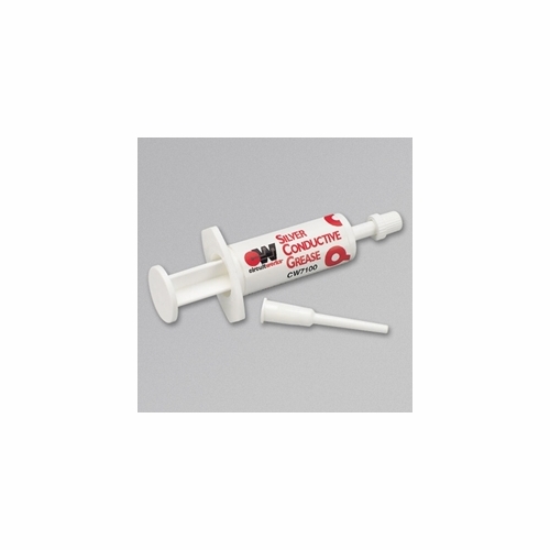 Chemtronics Cw7100 Silver Conductive Grease The Syringe Dispenser For Precise Application Of Grease