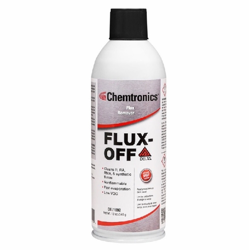 Chemtronics DEL1692 Flux-Off Delta The extra strength, nonflammable solvent that removes heavy and