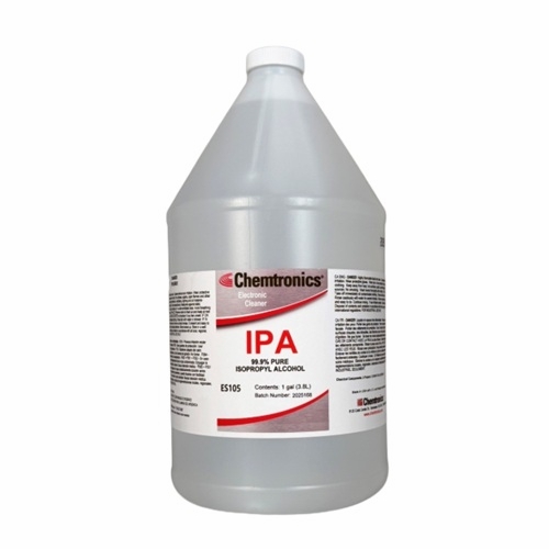 Chemtronics Es105 Isopropyl Alcohol The 99% Pure Ipa 1 Gallon Bottles 4 Per Case