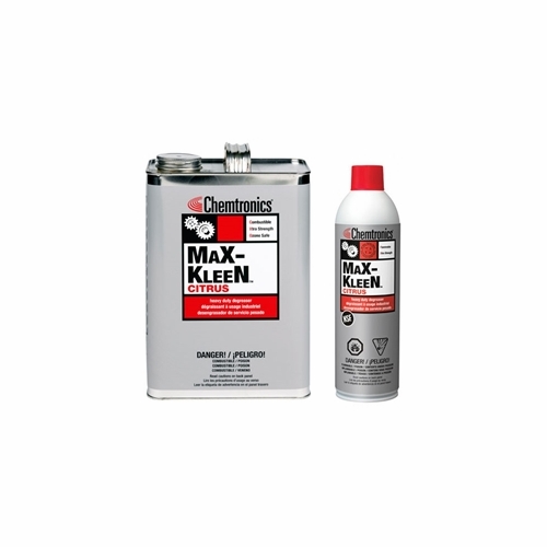 Chemtronics Es189** Max-Kleen Citrus The Citrus-Based Extra-Strength, Heavy Duty Degreaser 1 Gallon