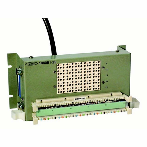 Circa 1880B1-25 25Pr Stub/110 Terminal Building Terminal