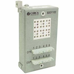 CIRCA 1880ENA1/NSC-6 6 PAIR110/110 BUILDING TERMINAL