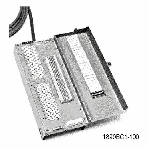 Circa 1890Bc1-100K Stub/66 100Pr W/Cover W/O Modules Building Terminal