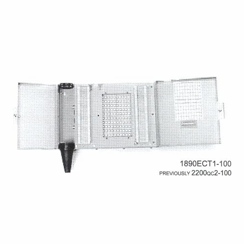 Circa 1890Ect1-100 66/66W/Cover & Splice Chamber Building Terminal