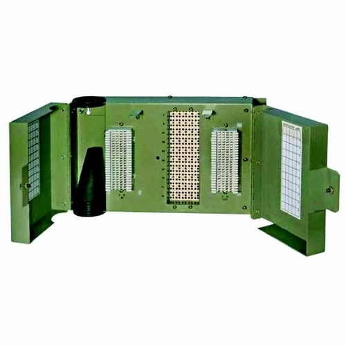 Circa 1890Ect1-50 66/66 W/Cover & Splice Chamber Building Terminal