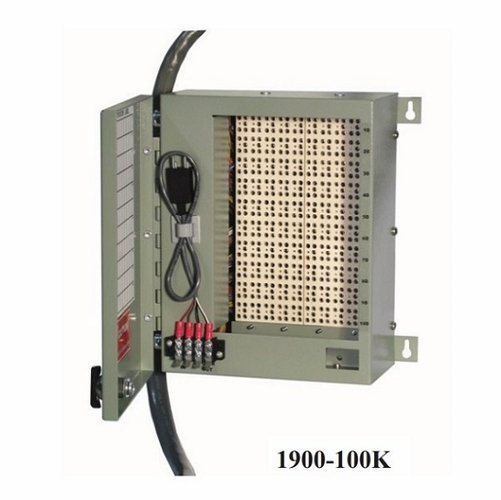 CIRCA 1900-100K STUB/STUB WITH A COVER WITHOUT MODULES BUILDING TERMINAL