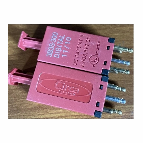 CIRCA 3B3S-300 5 PIN SOLID STATE 300V MODULE RED