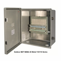 CIRCA 4006M-110 6 PAIR METAL OUTDOOR BET - 110/110 - NEMA4X