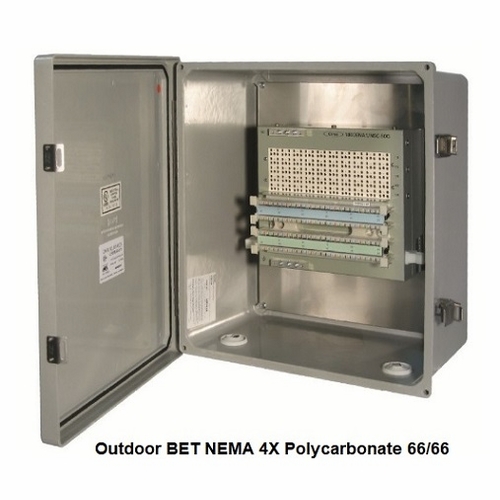 CIRCA 4025-QC 25PR 66/66 NEMA 4X OUTDOOR RATED PLASTIC ENCLOSURE