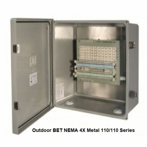 Circa 4100M-110 100 Pair Metal Outdoor Bet - 110/110 - Nema4X