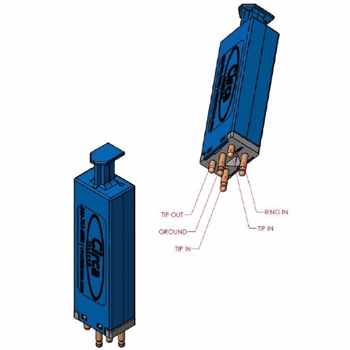 CIRCA 4B6S-30e ENHANCED 5 PIN SOLID STATE 30V MODULE W/PTC