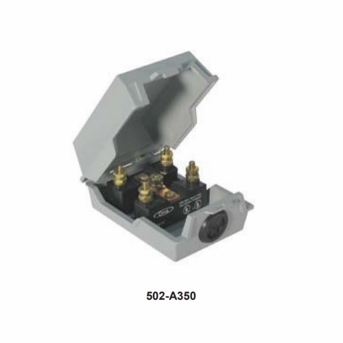 CIRCA 502-A350 Analog Loaded Protector Enclosure(2pr)