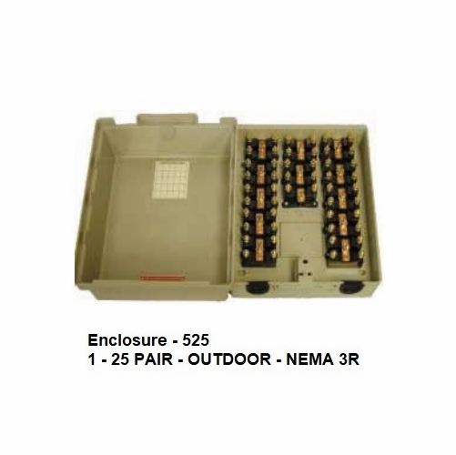 Circa 525-D240 Digital Loaded Protector Enclosure(25Pr)