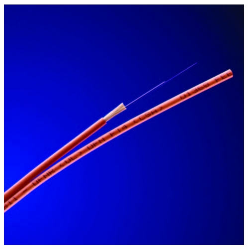 Corning 002K58-31141-24 2 Fiber Zip Cord Plenum Cable Tight Buffered 900M Per Foot