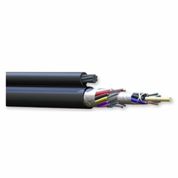 CORNING 024EUB-T4101A20 24-F FIGURE 8, SM, ARMORED, FILLED LOOSE TUBE