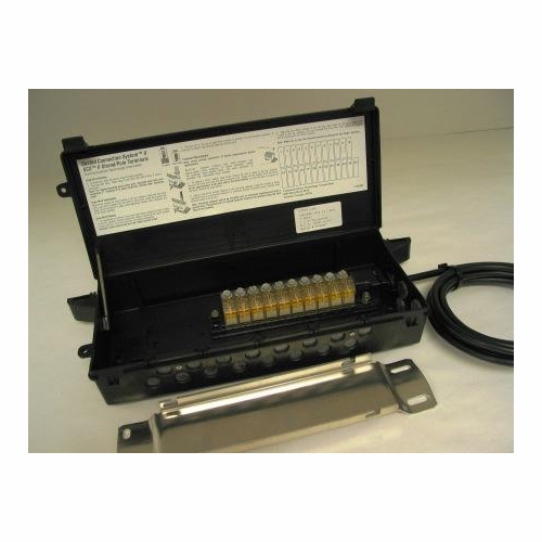CTC C2510-12A PMT 10 PAIR POLE OR STRAND MOUNT TERMINAL W/12 foot  STUB