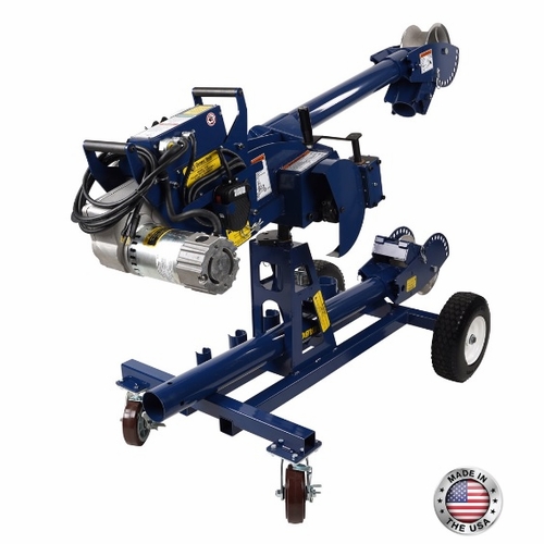 Current Tool 100 10,000 Lb. Two Speed Cable Puller W/Mobile Carriage And Rotaboom Upc 811993025341