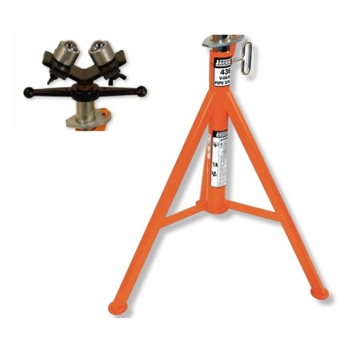 Current Tool 1436Bt Base With Steel Roller Ball Transfer Head-Complete Pipe Stand