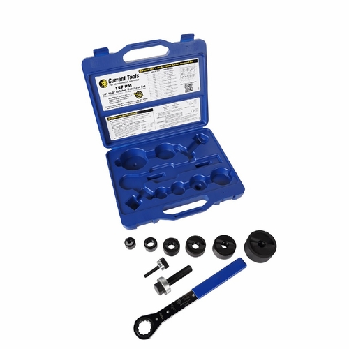Current Tool  157Pm 1/2 Inch  - 2 Inch  Ratchet Knockout Set