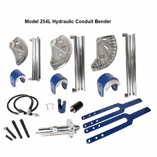 Current Tools 254L Hydraulic Bender For 2 1/2 Inch , 3 Inch  And 4 Inch  Emt / Imc / Rigid Conduit