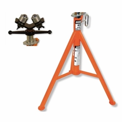 Current Tools 1436BT Base with Steel Roller Ball Transfer Head-Complete Pipe Stand